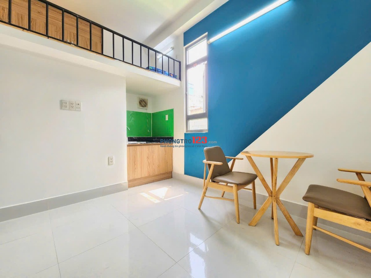 Phòng có gác 30m2, cửa sổ trời, nhà thang máy, full NT Ung Văn Khiêm, Bình Thạnh, ở được nhiều người