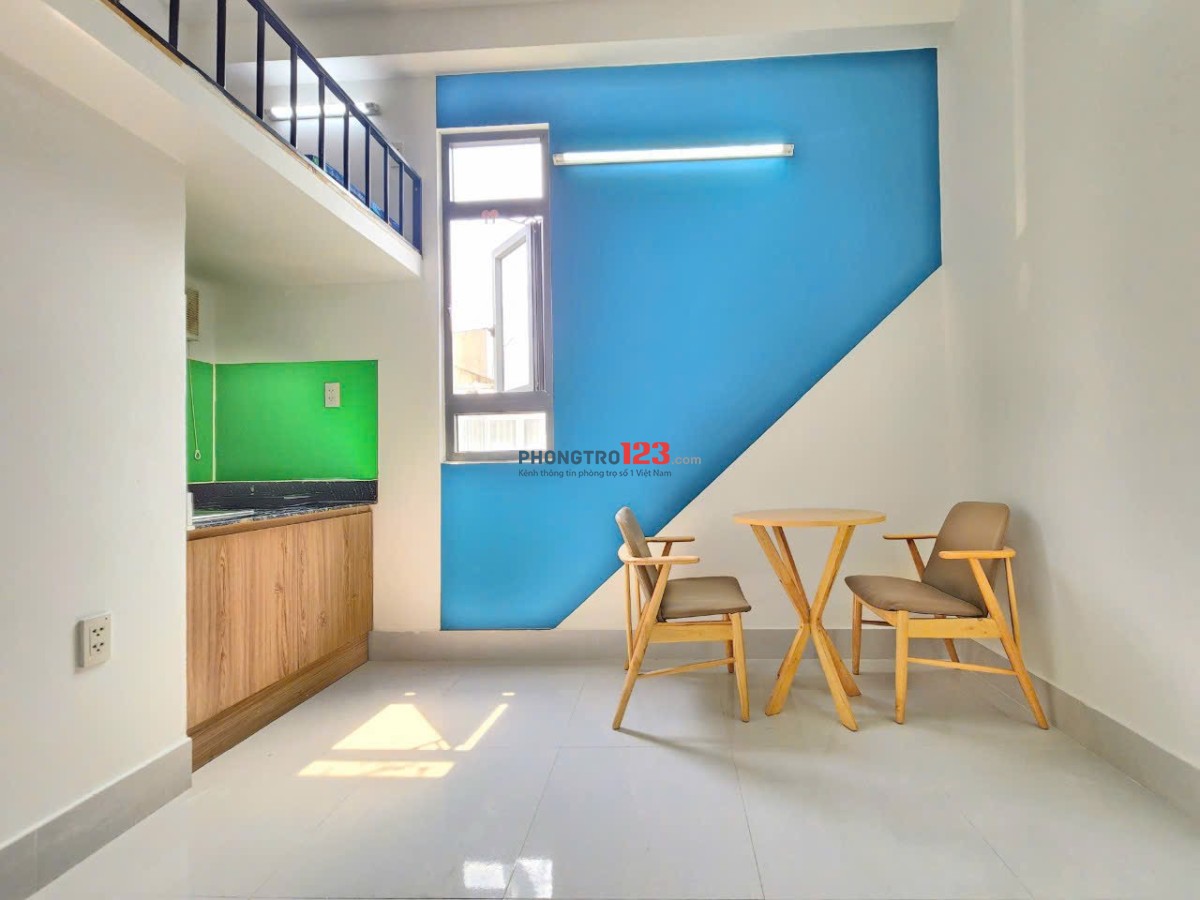 Phòng có gác 30m2, cửa sổ trời, nhà thang máy, full NT Ung Văn Khiêm, Bình Thạnh, ở được nhiều người
