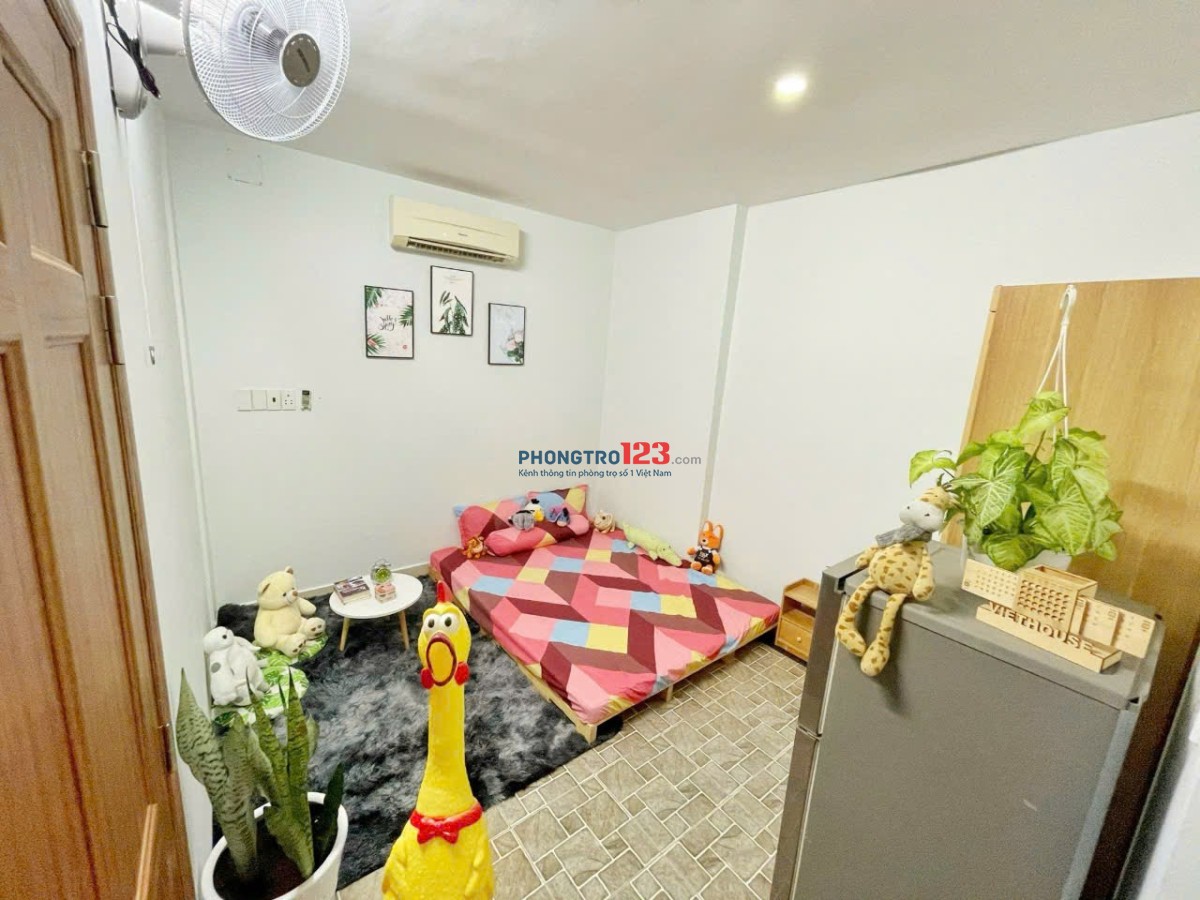 CHO THUÊ PHÒNG STUDIO NGAY NGÃ TƯ PHÚ NHUẬN GẦN CV GIA ĐỊNH, FULL NỘI THẤT.