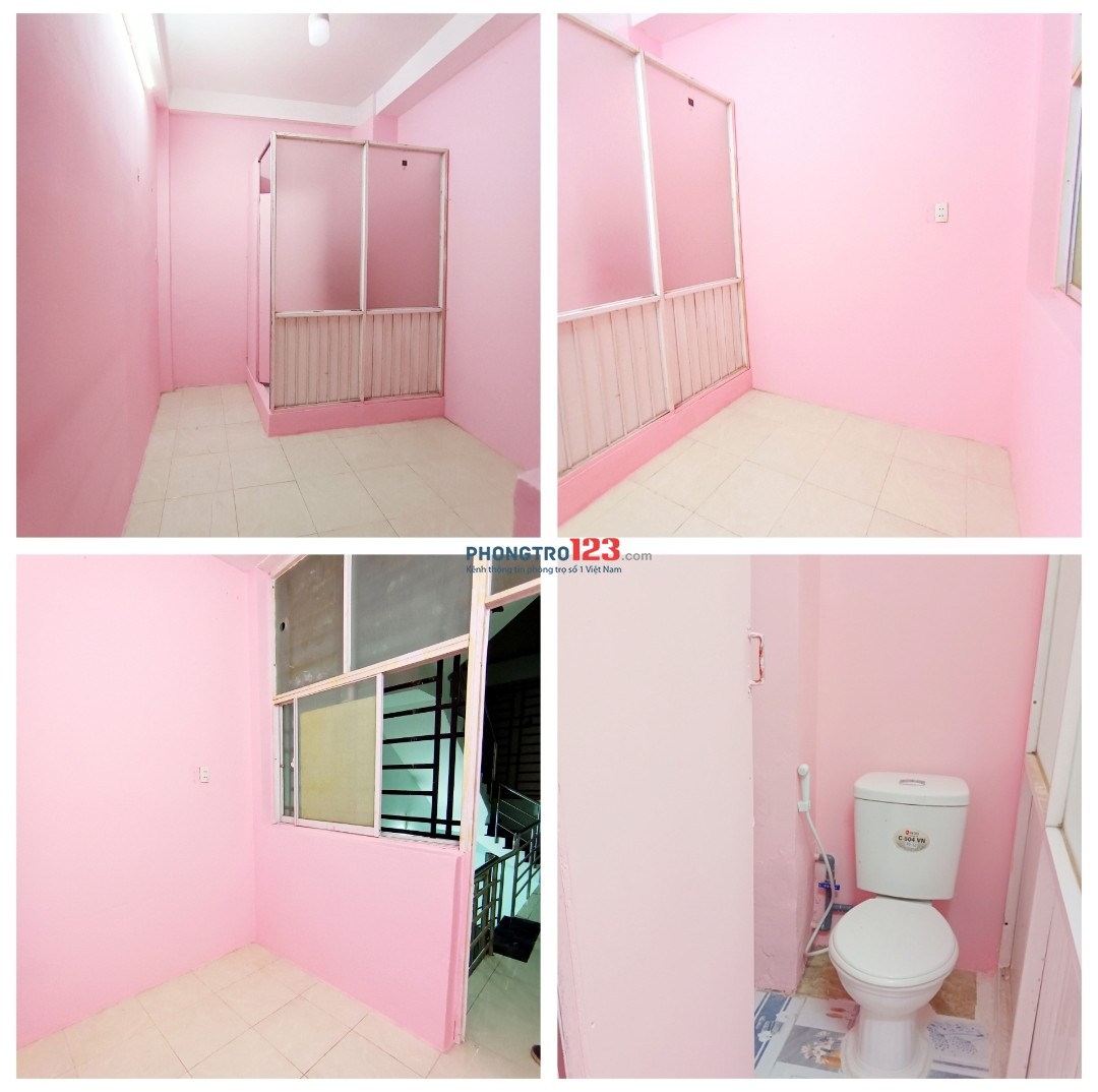 Phòng trọ Q10 mới keng, giờ giấc tự do, toilet riêng, cửa sổ - 2tr9