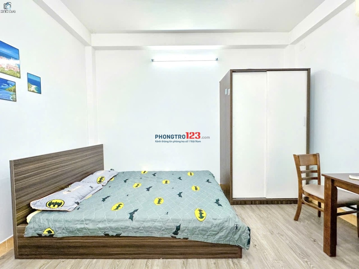 Cho thuê phòng 25m2 full nội thất, cửa sổ - Trường Sơn, Tân Bình- gần sân bay, Phú Nhuận, Gò Vấp