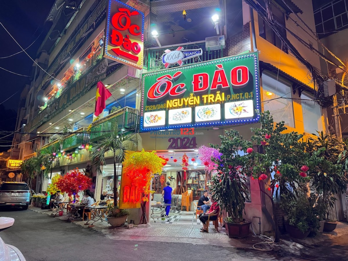 CHO THUÊ NHÀ NGUYÊN CĂN .MẶT BẰNG KINH DOANH & PHÒNG TRỌ.NGUYỄN TRÃI, QUẬN 1