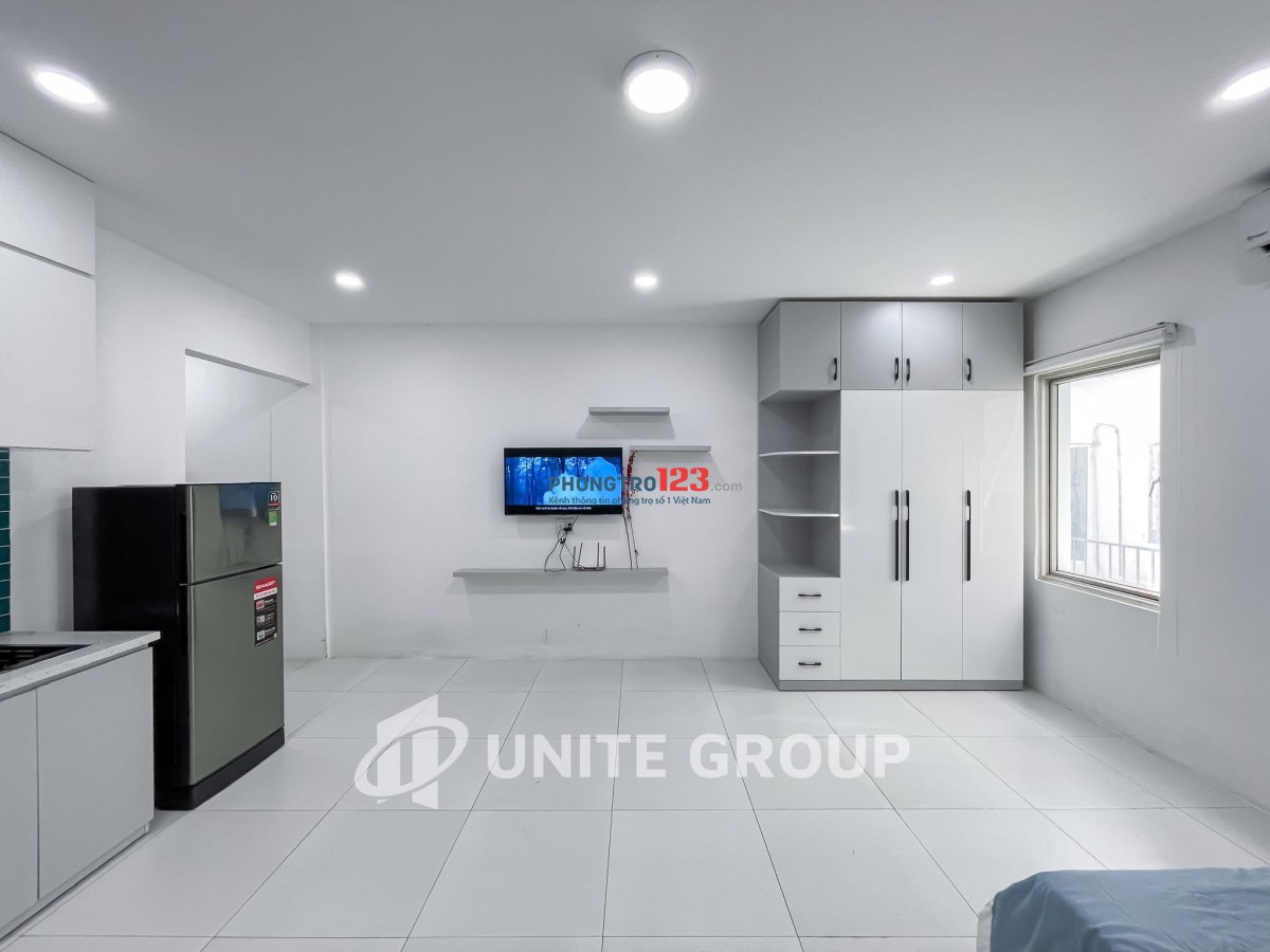 CHO THUÊ CĂN HỘ STUDIO FULL NỘI THẤT TẠI KDC NAM LONG Q7