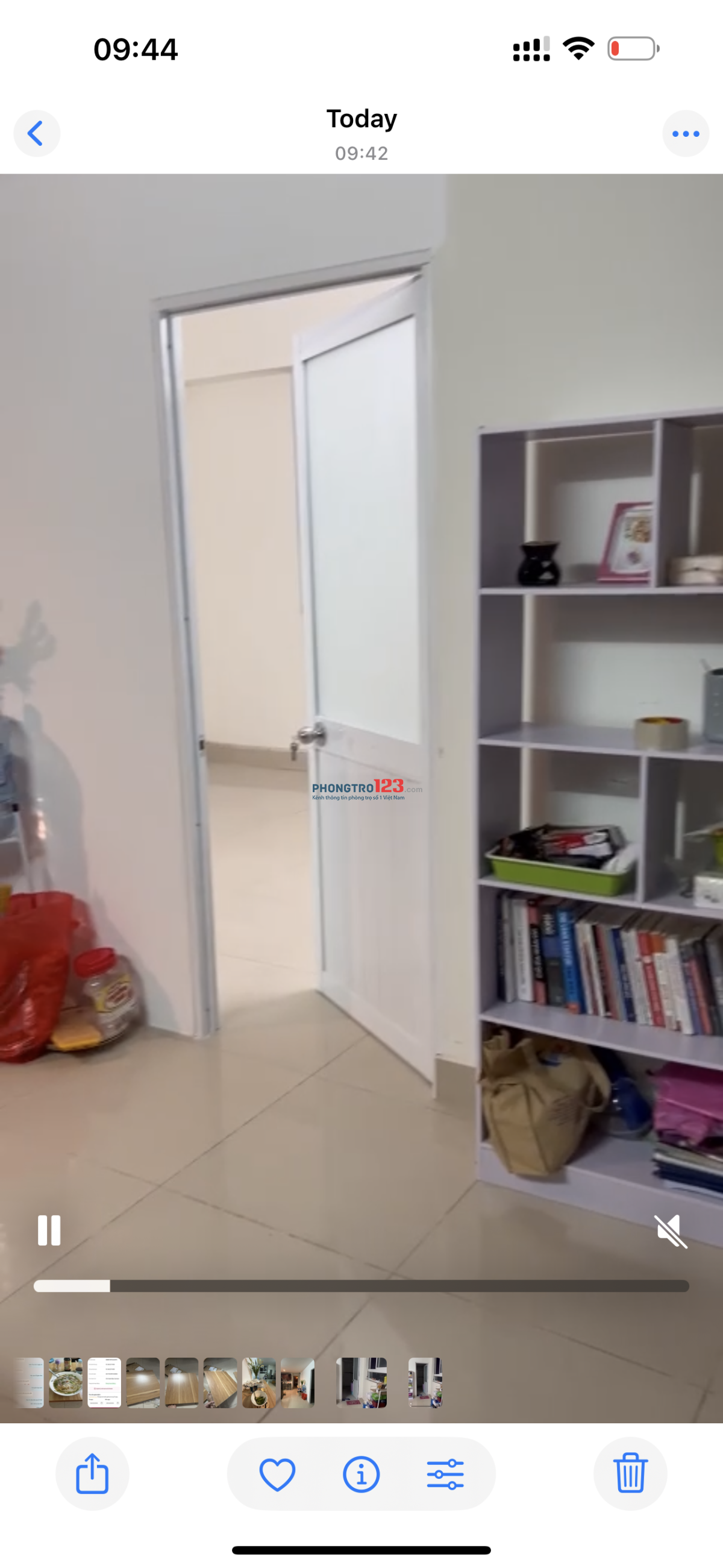 Gia đình cho thuê 1 phòng chung cư 25m2, View Thành Phố Đêm