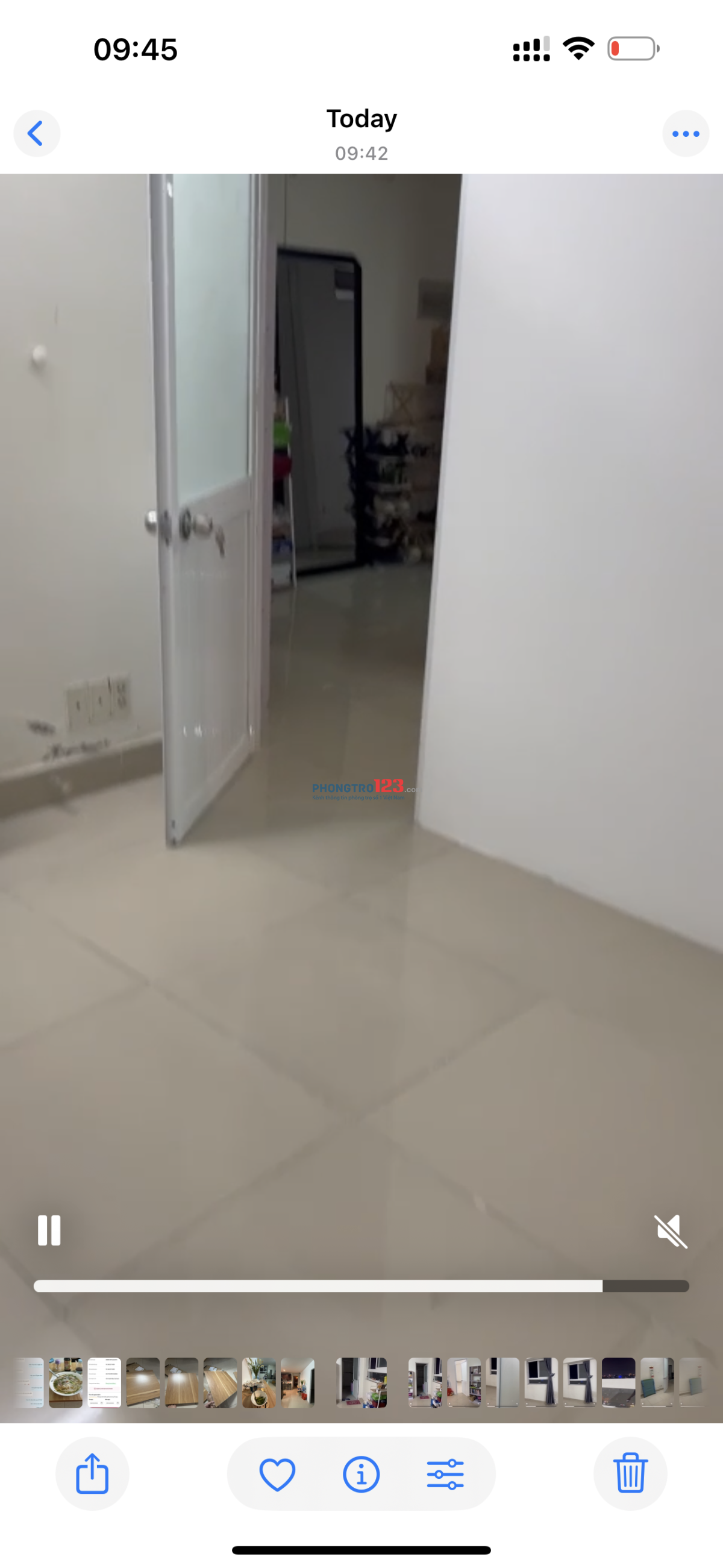 Gia đình cho thuê 1 phòng chung cư 25m2, View Thành Phố Đêm