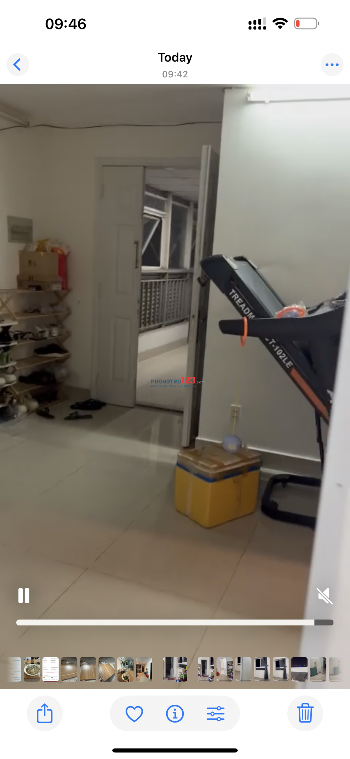 Gia đình cho thuê 1 phòng chung cư 25m2, View Thành Phố Đêm
