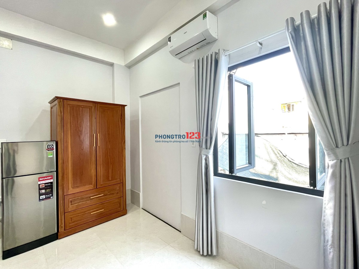 PHÒNG VÍP 25m2 FULL TIỆN NGHI HOÀNG SA GIAO TRẦN QUANG DIỆU