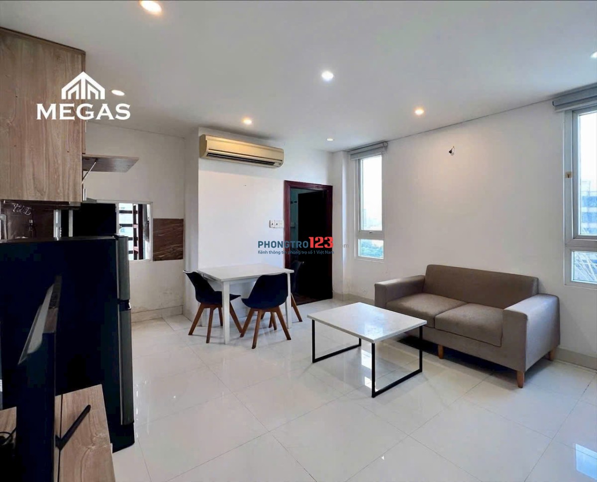 Studio 1PN rộng 35m2 full nội thất gần UEF Hồng Bàng Hutech chỉ 5p đi xe ngay Bạch Đằng Bình Thạnh