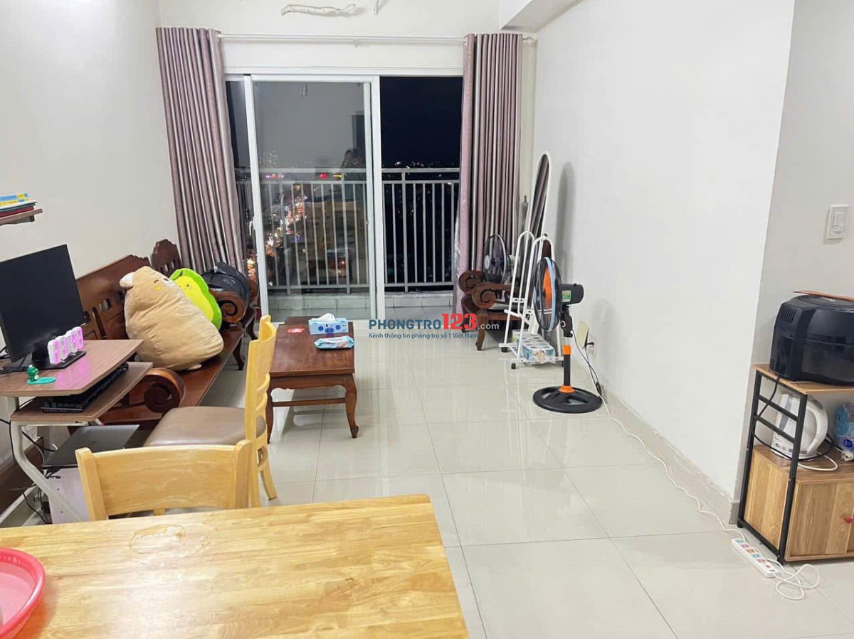 Chung cư Harmona, 75m2, 2pn,NT, giá thuê 12tr, Trương Công Đinh,P14, TB