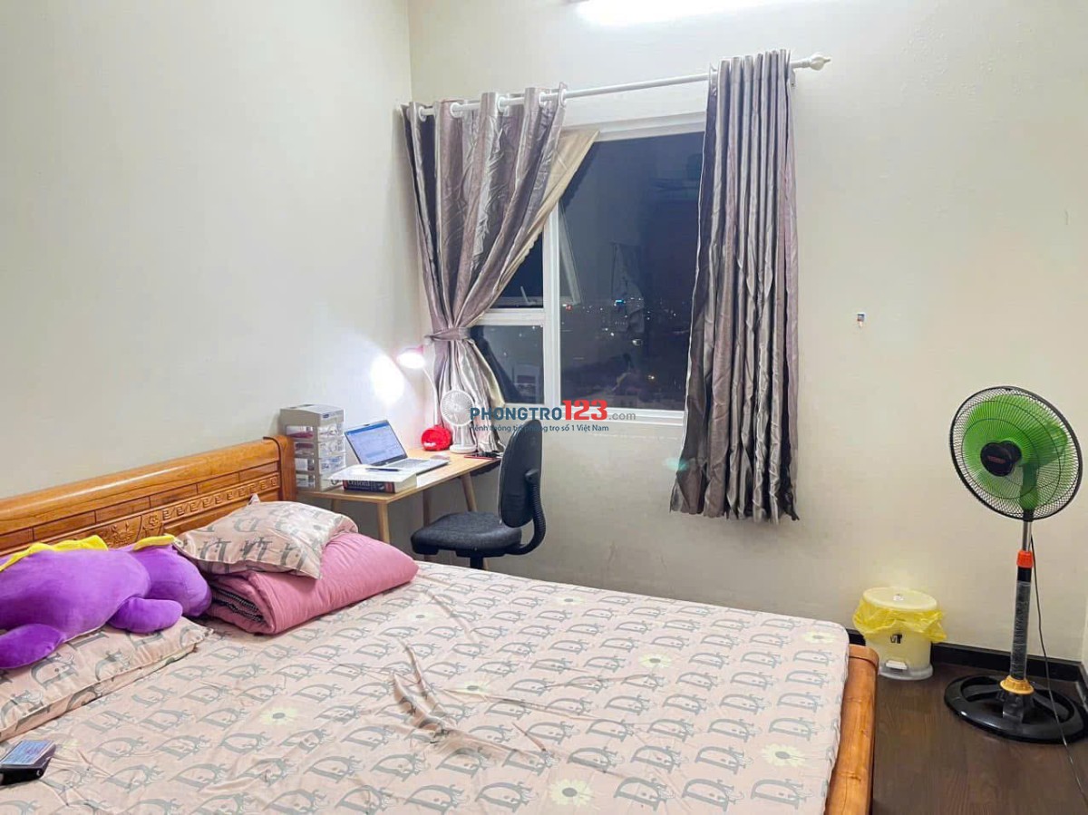 Chung cư Harmona, 75m2, 2pn,NT, giá thuê 12tr, Trương Công Đinh,P14, TB