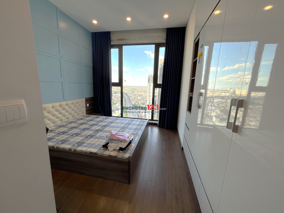 Chính chủ: Cho thuê căn hộ 2PN tầng cao view sông Hồng full nội thất cao cấp
