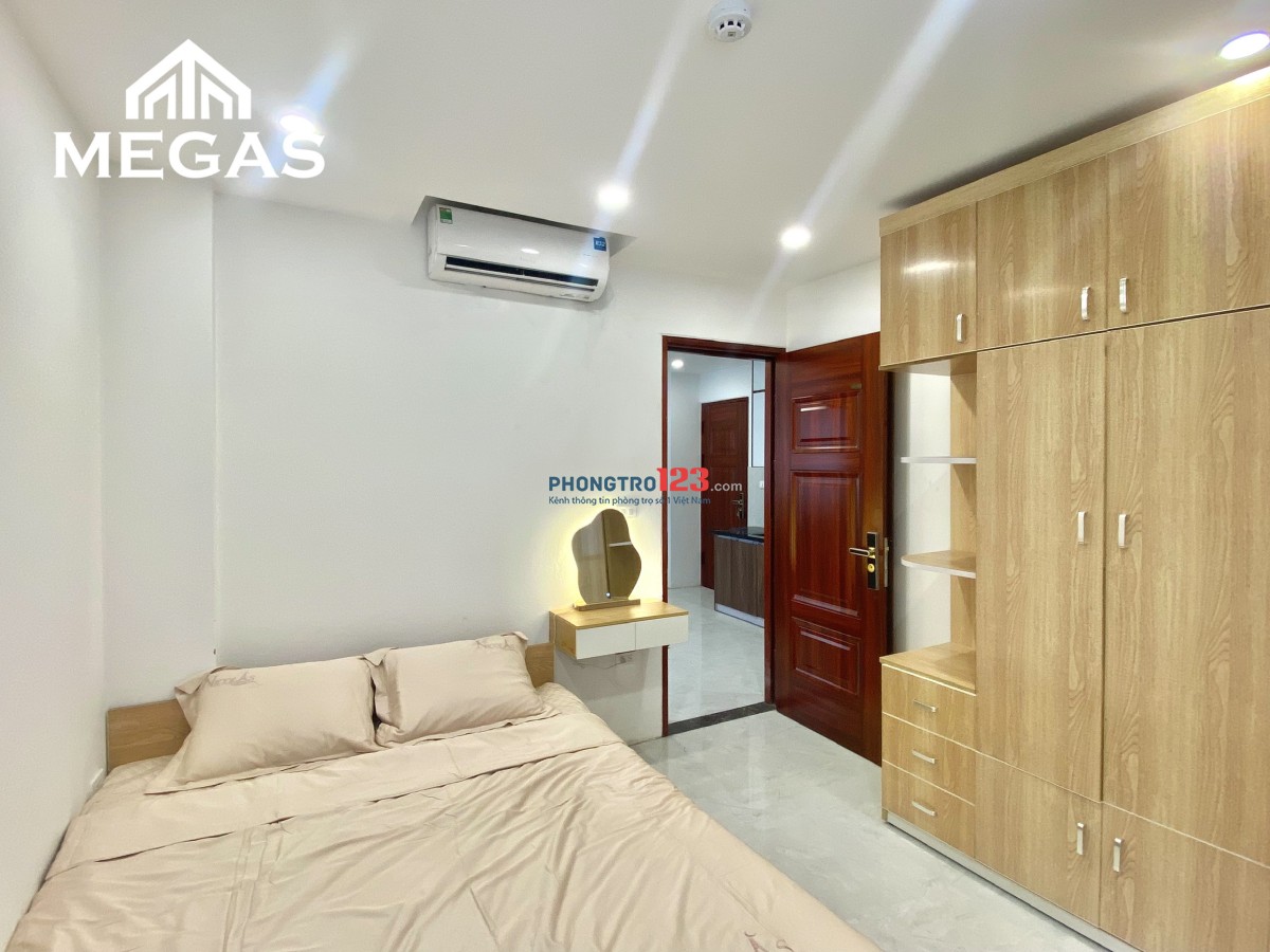 Cho thuê căn hộ 1 ngủ full nội thất cao cấp ngay Vincom Trần Duy Hưng