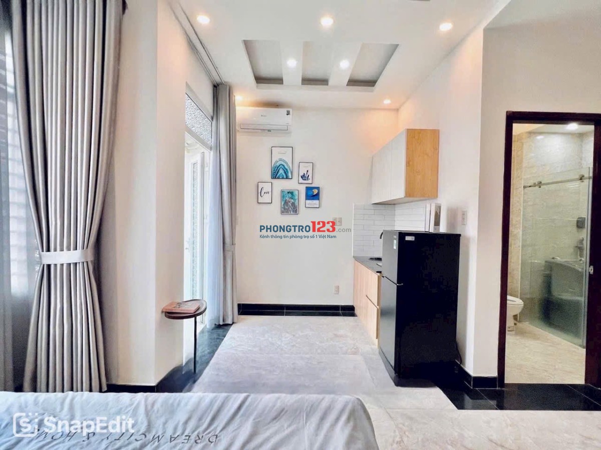 CHO THUÊ PHÒNG BAN CÔNG , XA BẾP, XÔ VIẾT NGHỆ TĨNH, BÌNH THẠNH GẦN Q1, Q2, Q3, GÒ VẤP, SÂN BAY