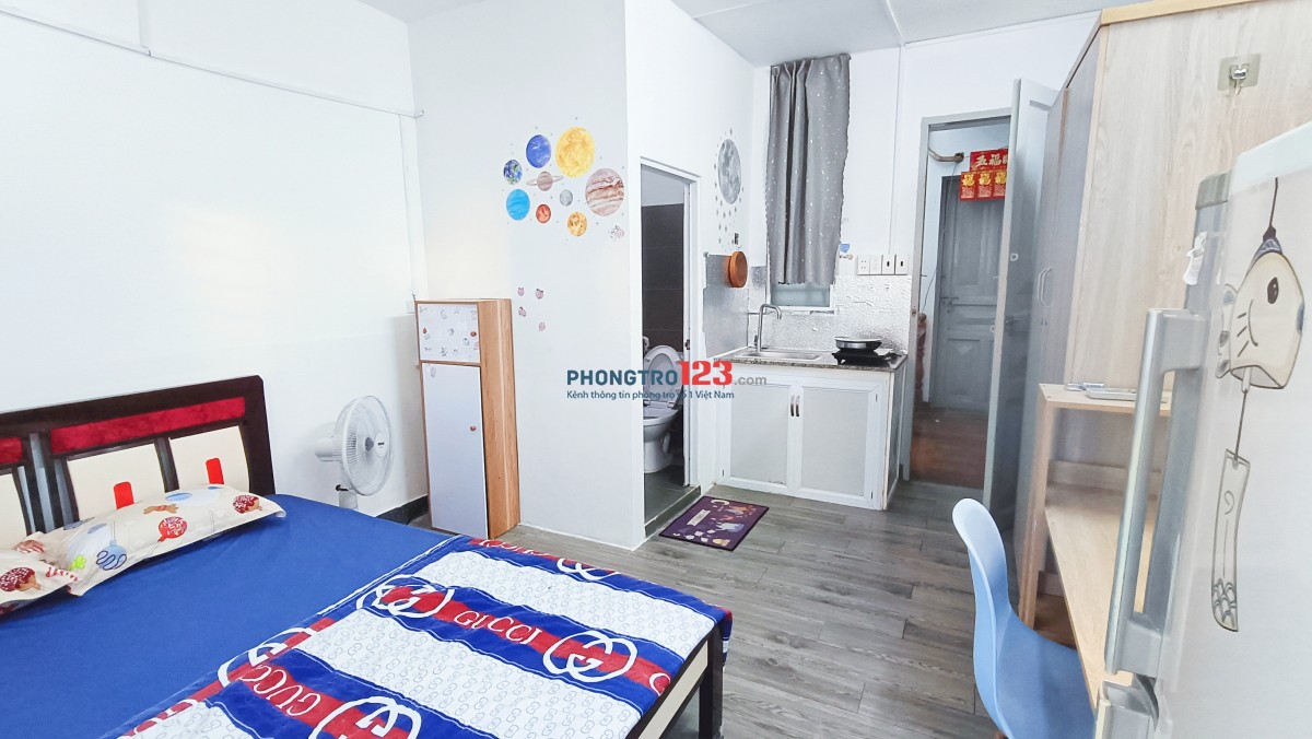 Phòng Q10 siêu đẹp full NT - Tiện Ích Full
