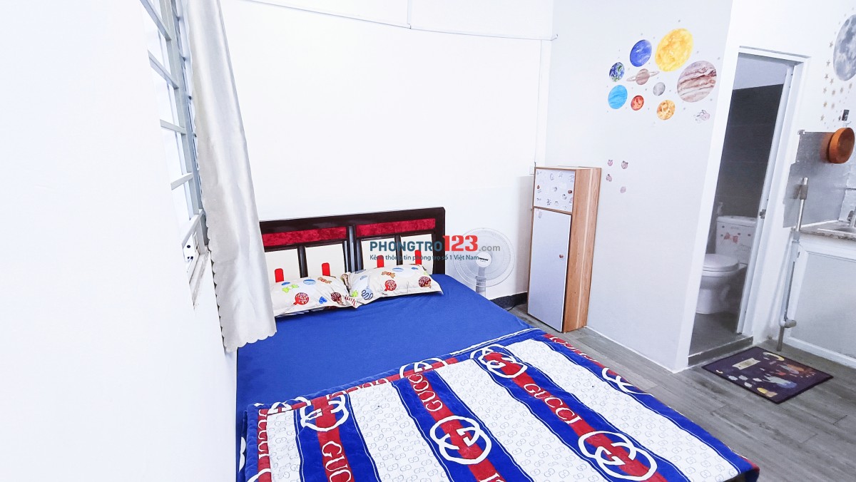 Phòng Q10 siêu đẹp full NT - Tiện Ích Full
