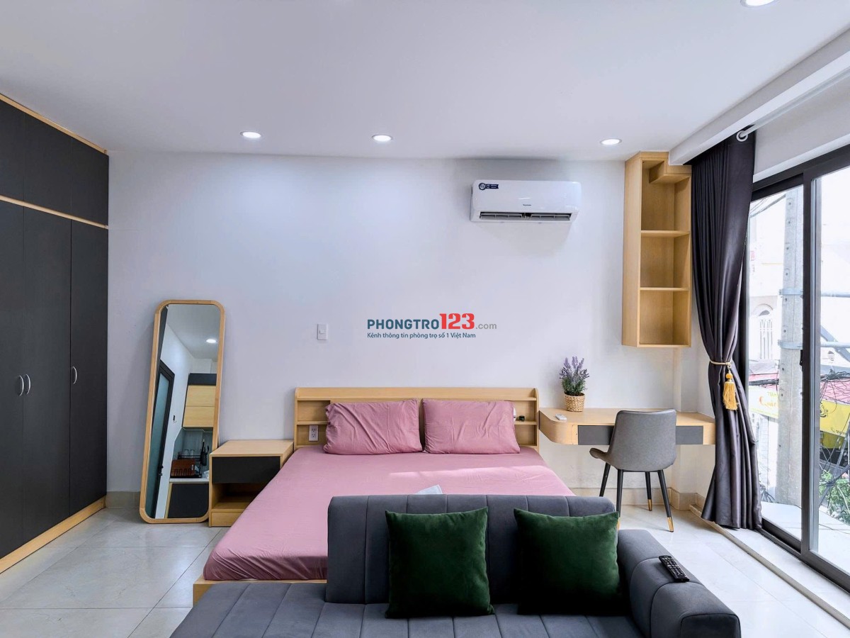 CĂN HỘ 1PN – BAN CÔNG THOÁNG MÁT – FULL NỘI THẤT TẠI TRƯƠNG CÔNG ĐỊNH