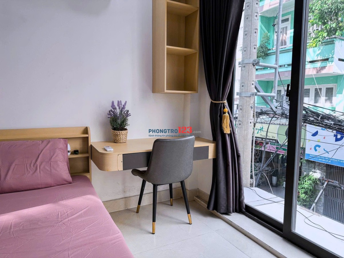 CĂN HỘ 1PN – BAN CÔNG THOÁNG MÁT – FULL NỘI THẤT TẠI TRƯƠNG CÔNG ĐỊNH