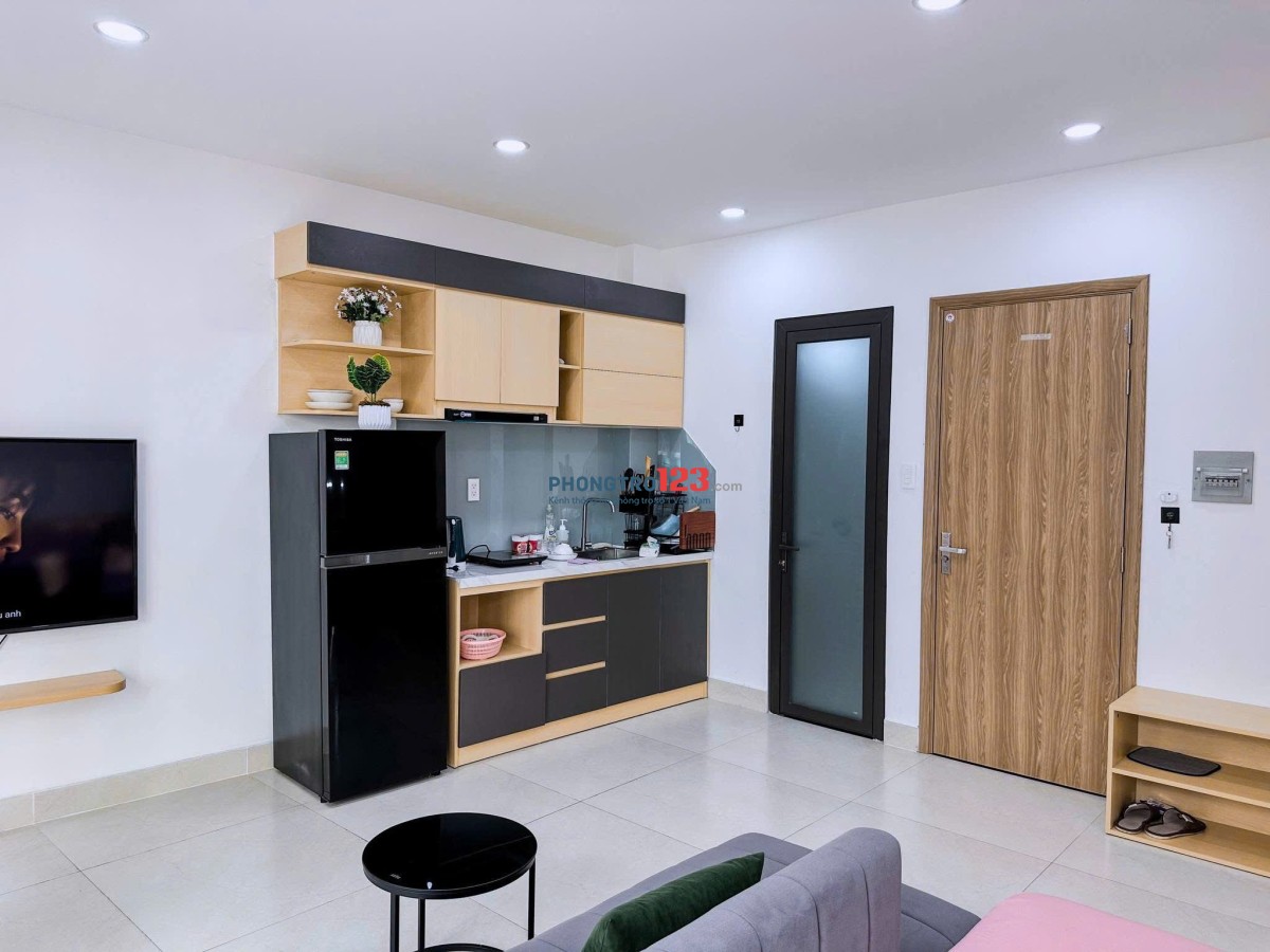 CĂN HỘ 1PN – BAN CÔNG THOÁNG MÁT – FULL NỘI THẤT TẠI TRƯƠNG CÔNG ĐỊNH