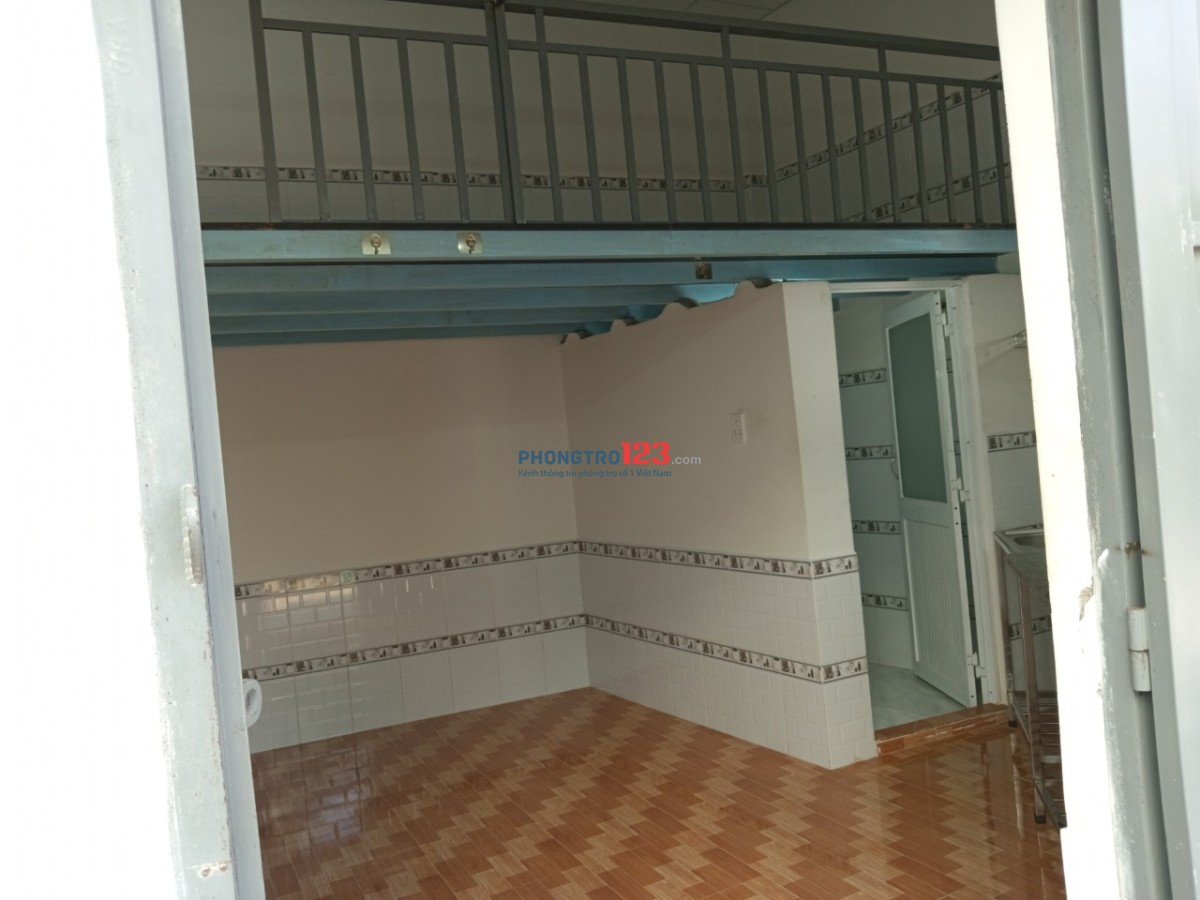 CHO THUÊ PHÒNG TRỌ MỚI RỘNG CÓ MÁY LẠNH GÁC XÉP ĐƯỜNG SỐ 30 PHƯỜNG 6 GÒ VẤP