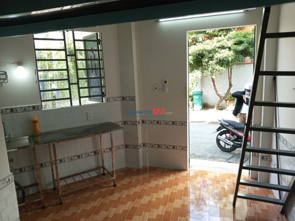 CHO THUÊ PHÒNG TRỌ MỚI RỘNG CÓ MÁY LẠNH GÁC XÉP ĐƯỜNG SỐ 30 PHƯỜNG 6 GÒ VẤP