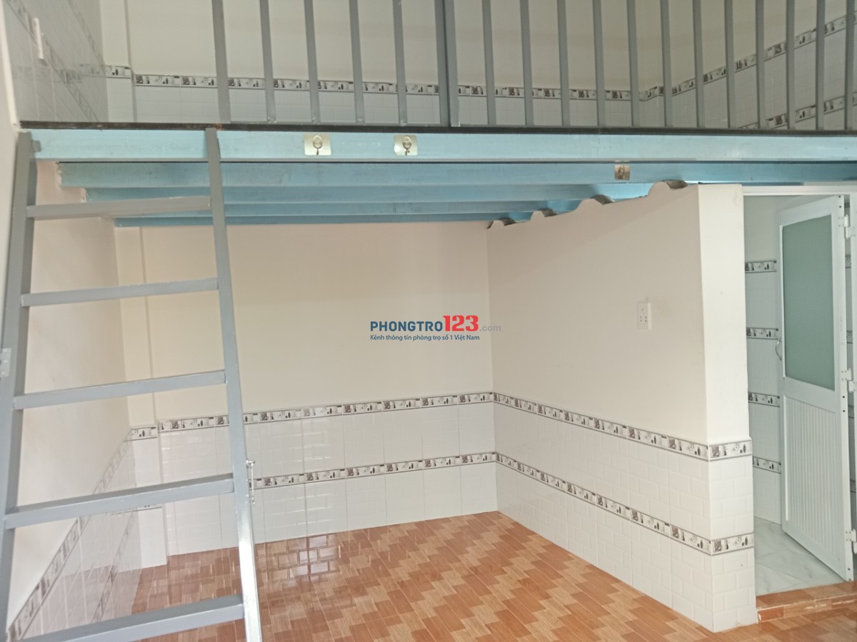 CHO THUÊ PHÒNG TRỌ MỚI RỘNG CÓ MÁY LẠNH GÁC XÉP ĐƯỜNG SỐ 30 PHƯỜNG 6 GÒ VẤP