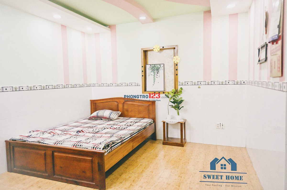 Căn full nội thất 2PN 2WC rộng 75m2 full nội thất 6tr3