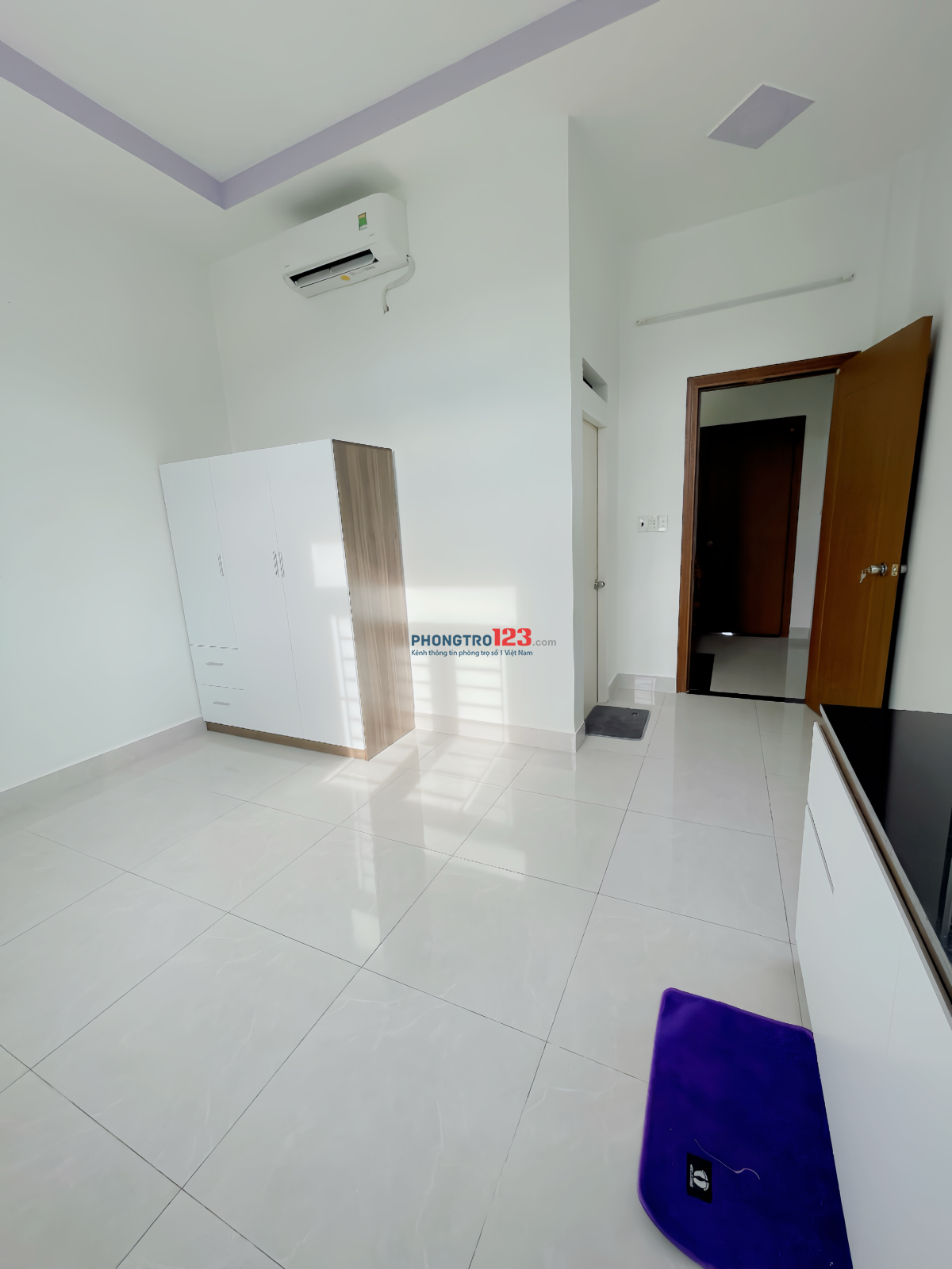 Cho thuê phòng full nội thất, cách nguyễn văn quá 50m