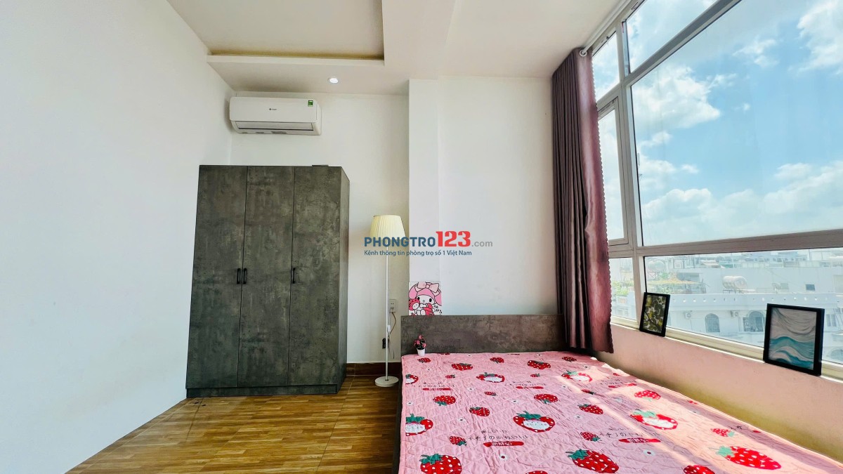 Cho thuê 1 phòng ngủ – 1 phòng bếp full nội thất tại Phạm Văn Bạch, P15, Quận Tân Bình