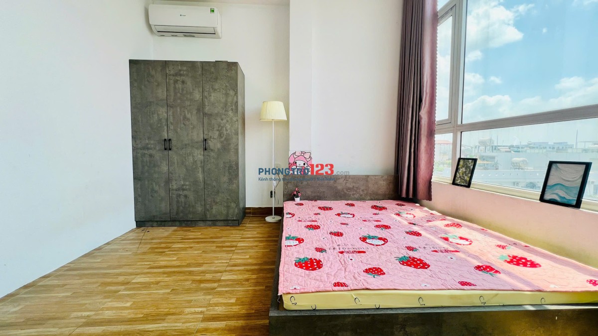 Cho thuê 1 phòng ngủ – 1 phòng bếp full nội thất tại Phạm Văn Bạch, P15, Quận Tân Bình