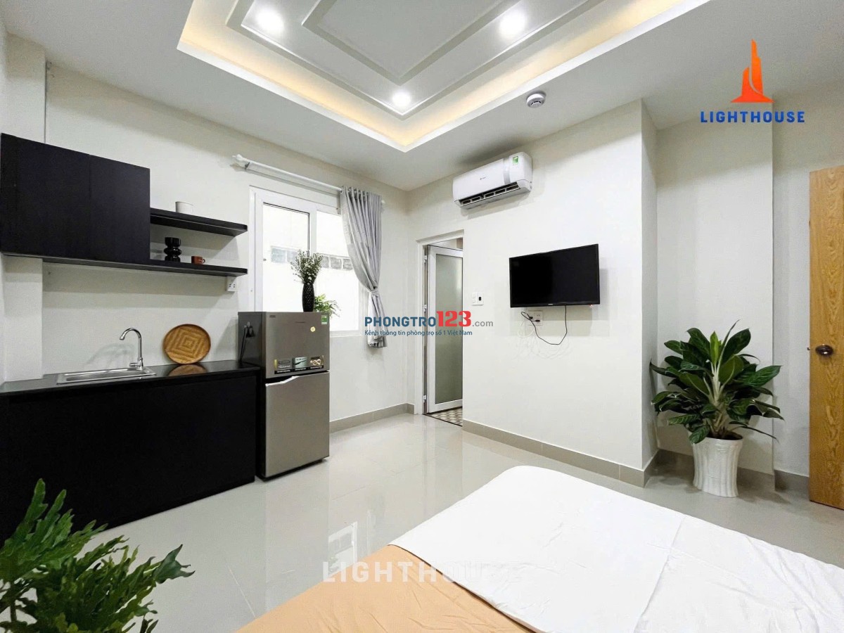 Phòng cho thuê Full nội thất có cửa sổ Phan Đăng Lưu - Bình Thạnh