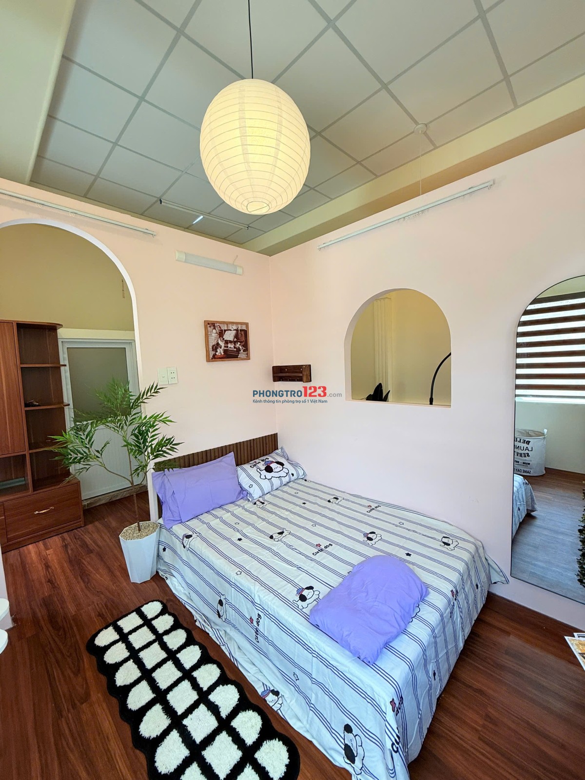 Cho thuê phòng trọ có gác full nội thất cửa sổ trời gần Sân bay Tân Sơn Nhất quận Tân Bình