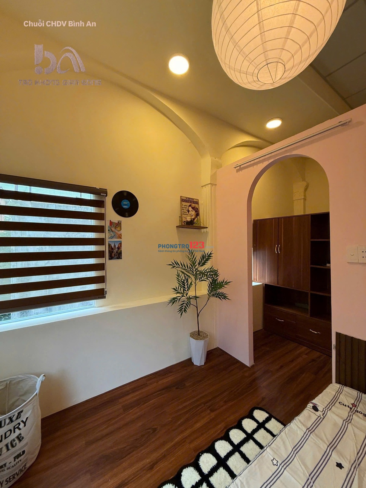 Cho thuê phòng trọ có gác full nội thất cửa sổ trời gần Sân bay Tân Sơn Nhất quận Tân Bình