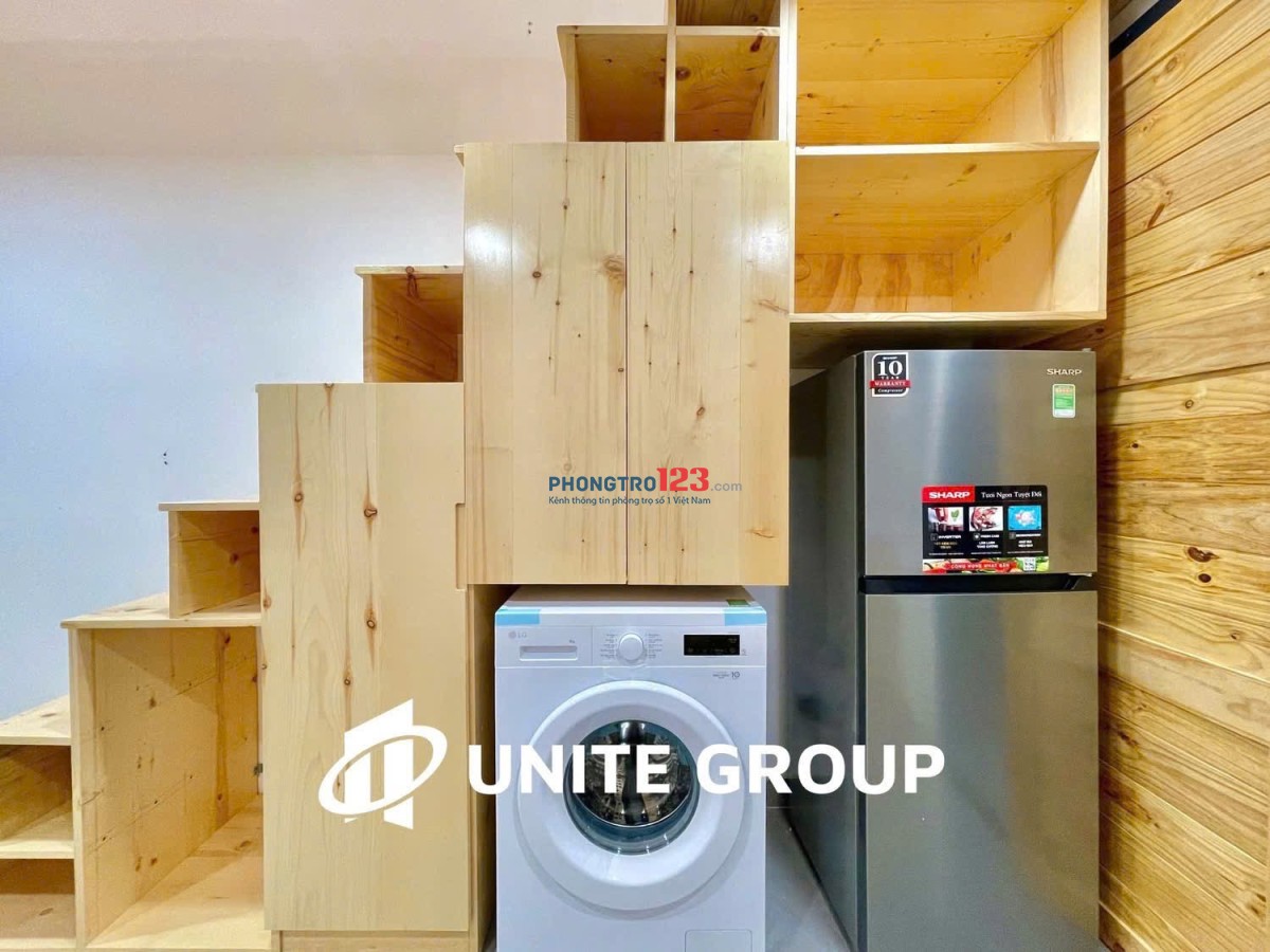 CHO THUÊ CĂN HỘ DUPLEX GÁC CAO, FULL NỘI THẤT, MÁY GIẶT RIÊNG, FREE XE, PQL TẠI NGUYỄN THỊ THẬP Q7