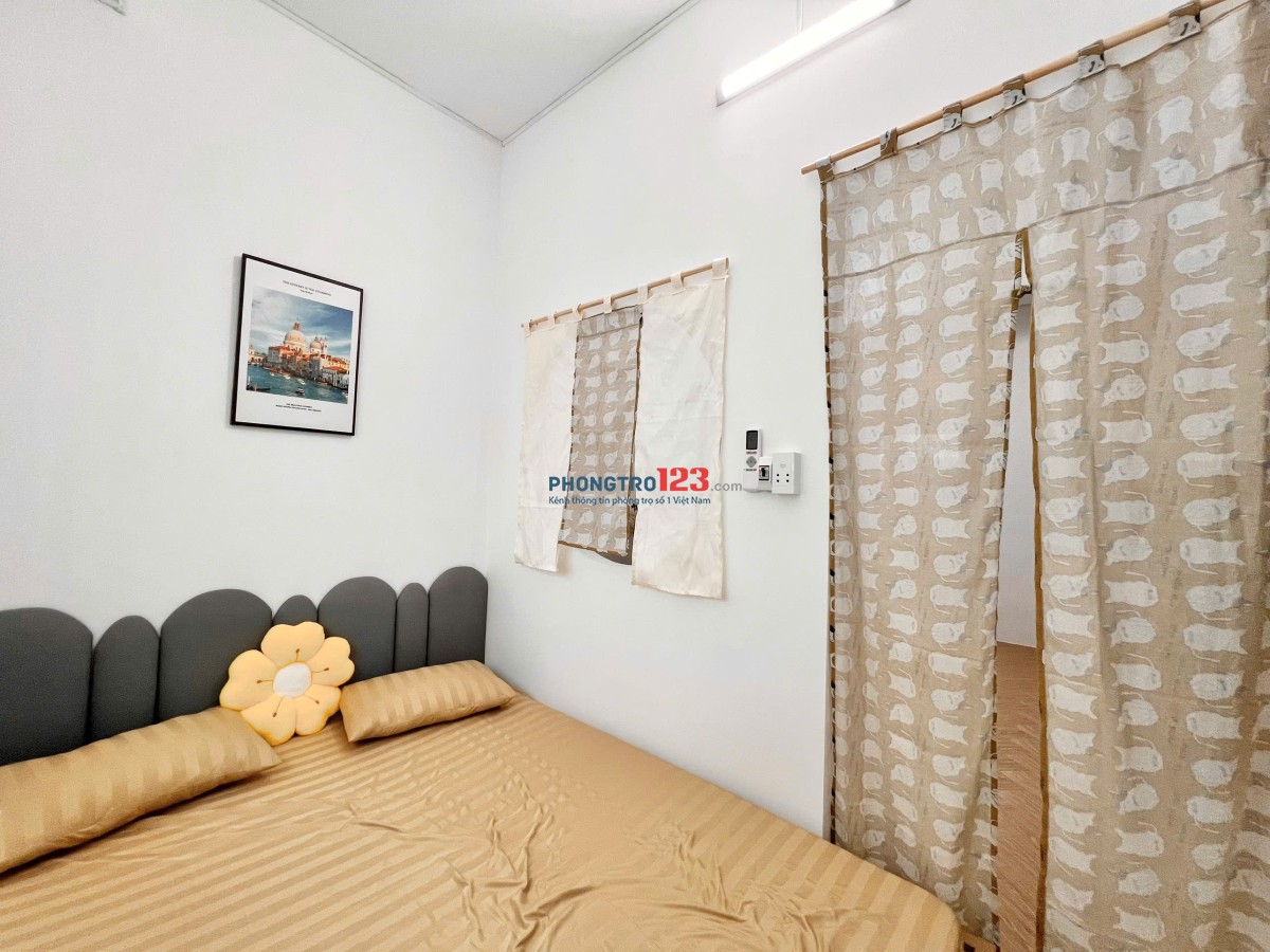 Căn hộ 1 phòng ngủ, PK siêu sang đủ nội thất 50 Trường Sơn quận Tân Bình (đi bộ qua sân bay)