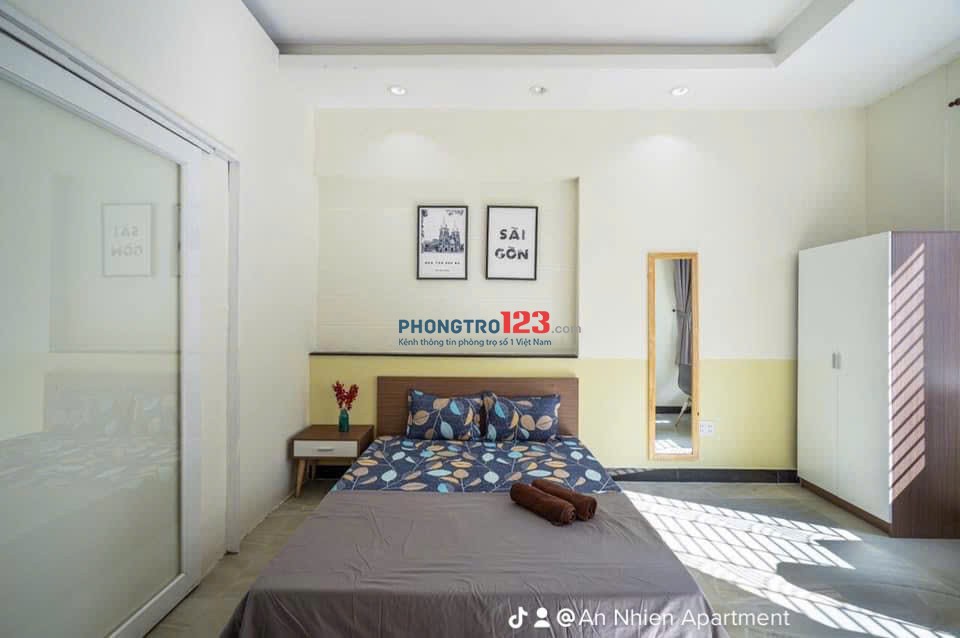 CHO THUÊ CĂN HỘ 1PN - BAN CÔNG - THANG MÁY - NGAY UBND P19 - AN NINH - TIỆN ÍCH NHIỀU