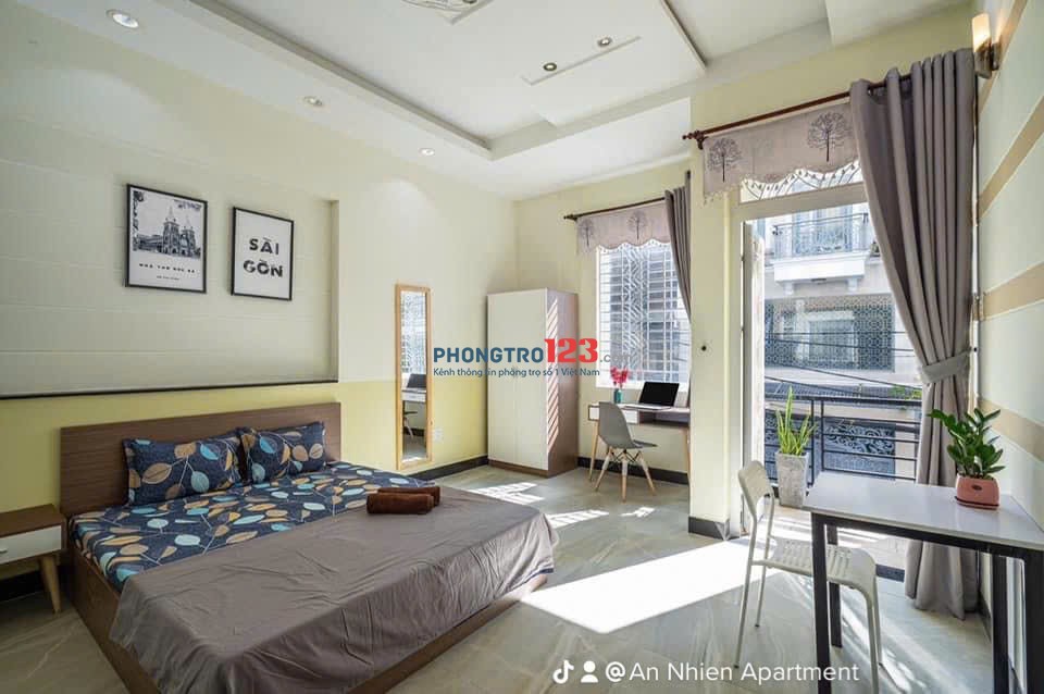 CHO THUÊ CĂN HỘ 1PN - BAN CÔNG - THANG MÁY - NGAY UBND P19 - AN NINH - TIỆN ÍCH NHIỀU