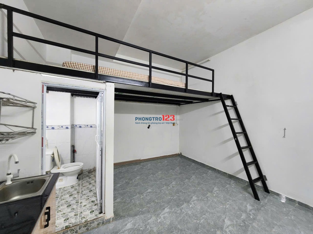 Phòng trọ gác cao chỉ 3tr5 đường Nguyễn Chánh Sắt phường 13 Tân Bình