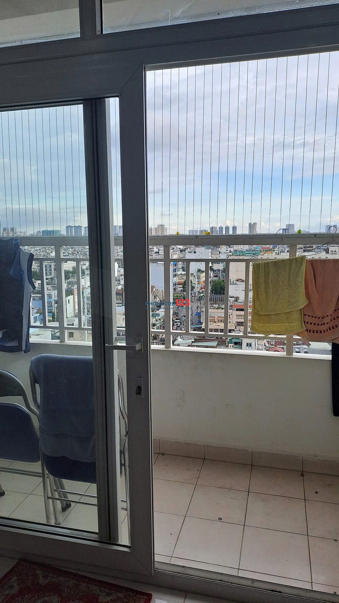 Chung cư Khang Gia, P14, GV, 75m2, 2PN, 8tr/th