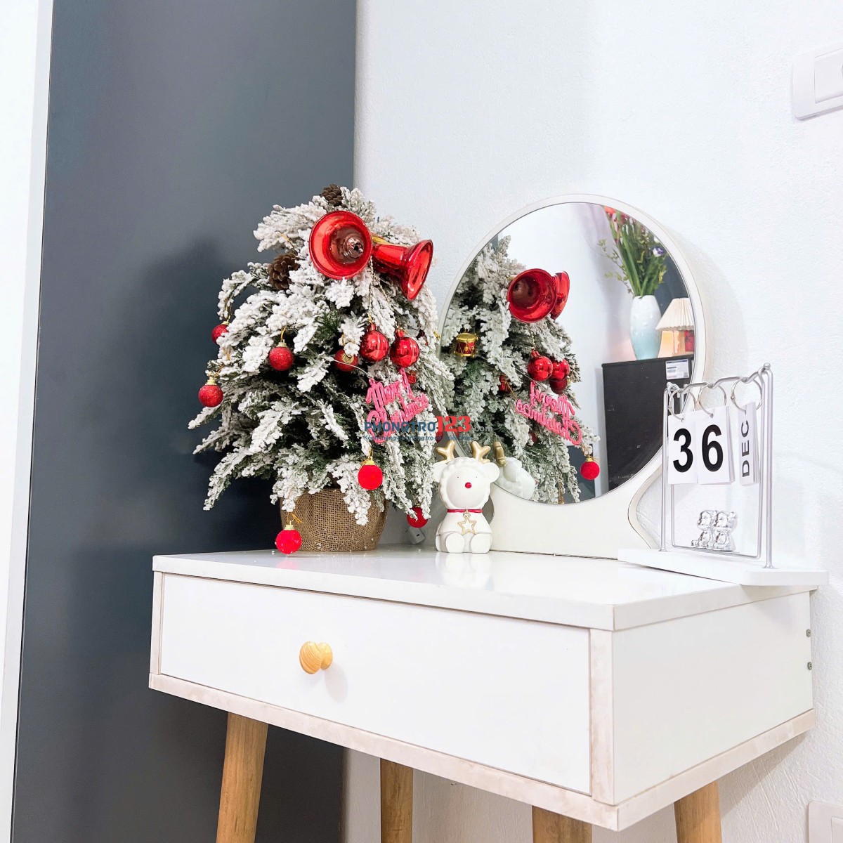 Cho thuê CCMN Full đồ, Ban công cửa sổ thoáng ngay 73 Hoàng Ngân