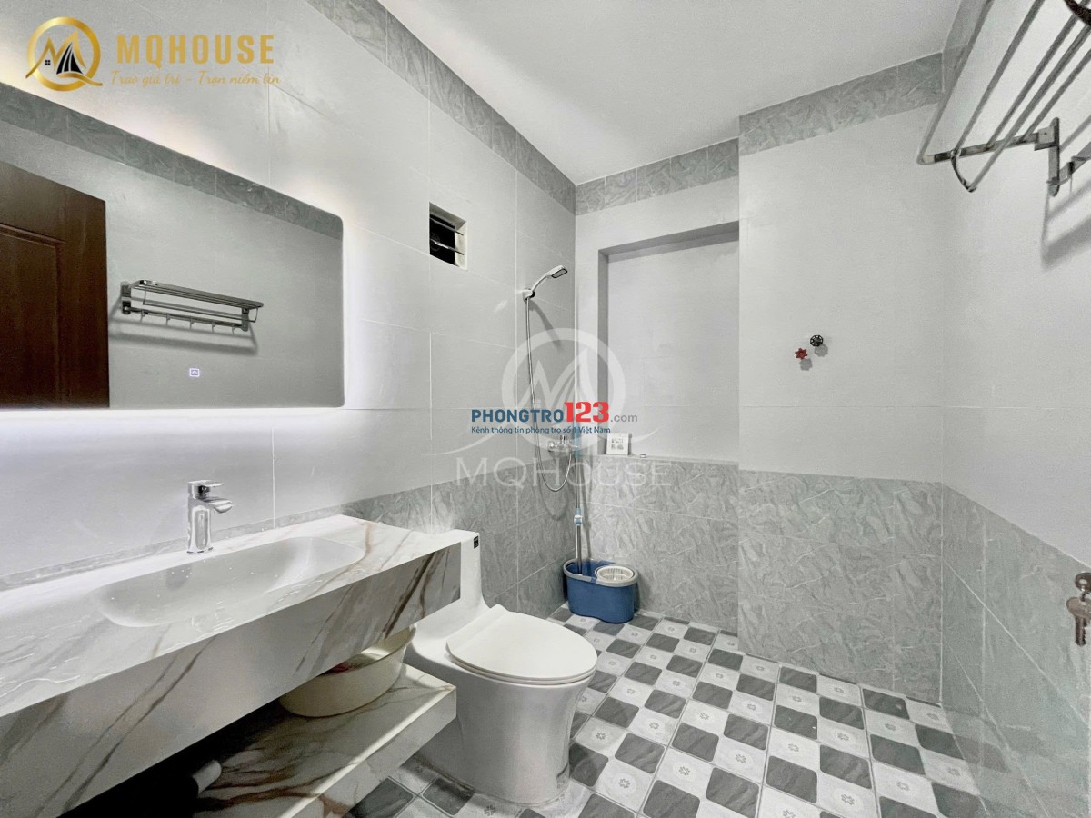 Chdv cho thuê full nội thất - mới xây - thang máy khu sân bay Tân Bình