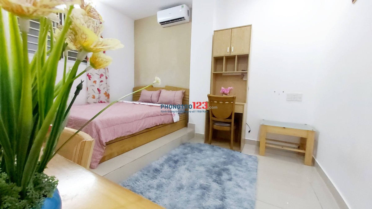 PHÒNG FULL TIỆN NGHI TRUNG TÂM Q3 LÊ VĂN SỸ