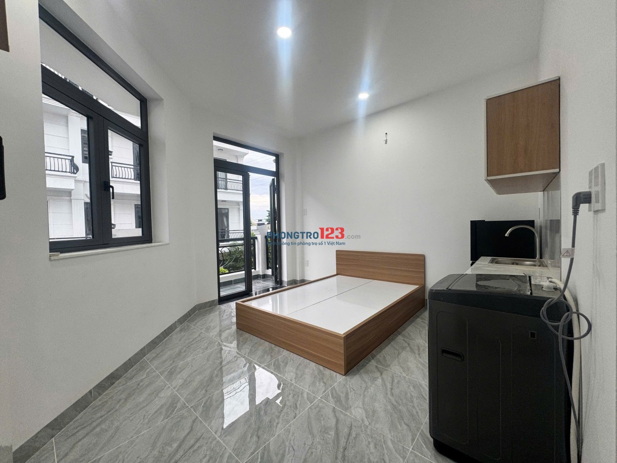 STUDIO BANCOL RIÊNG - MÁY GIẶT RIÊNG - NGAY VƯỜN LÀI - GẦN ĐH NGUYỄN TẤT THÀNH