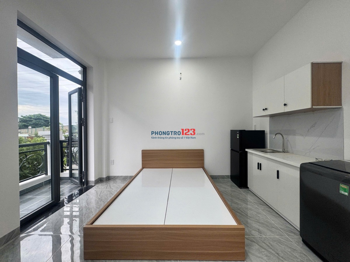 STUDIO BANCOL RIÊNG - MÁY GIẶT RIÊNG - NGAY VƯỜN LÀI - GẦN ĐH NGUYỄN TẤT THÀNH