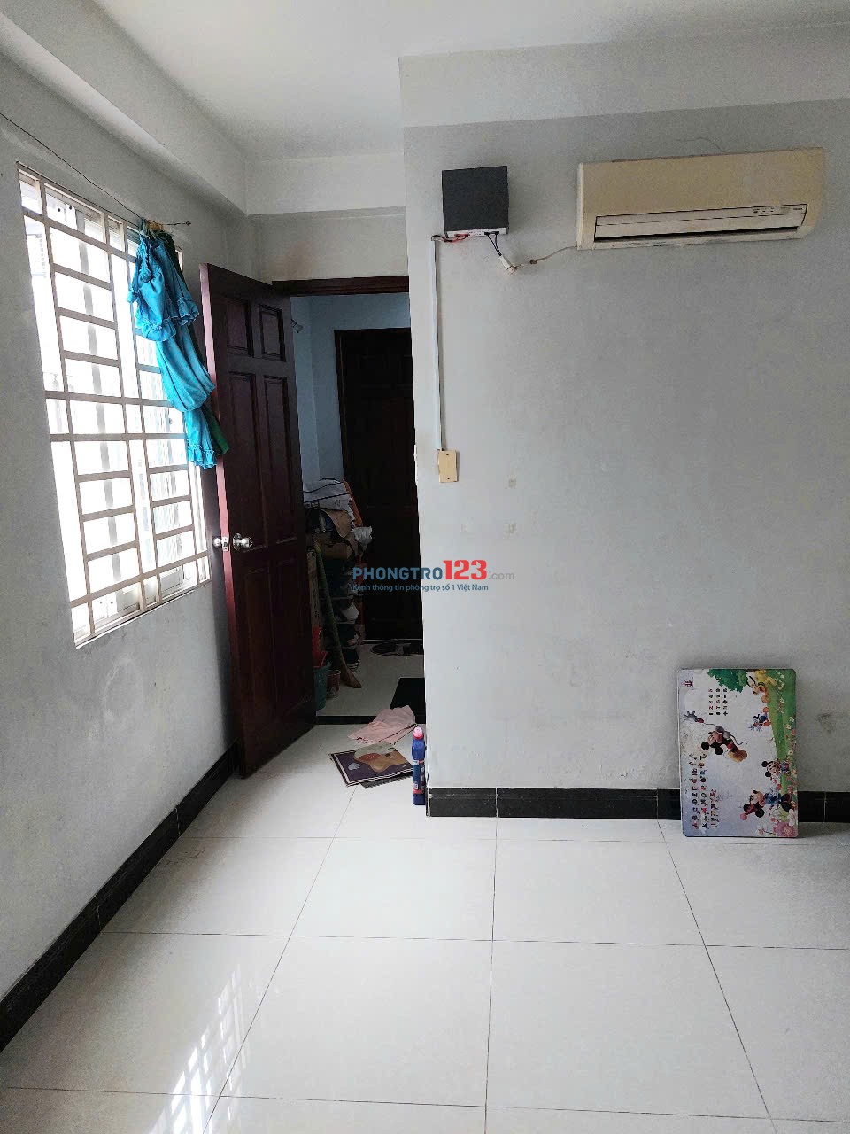 Cho thuê phòng trọ ở trung tâm Q1 đường Nguyễn cảnh chân, giáp võ văn kiệt