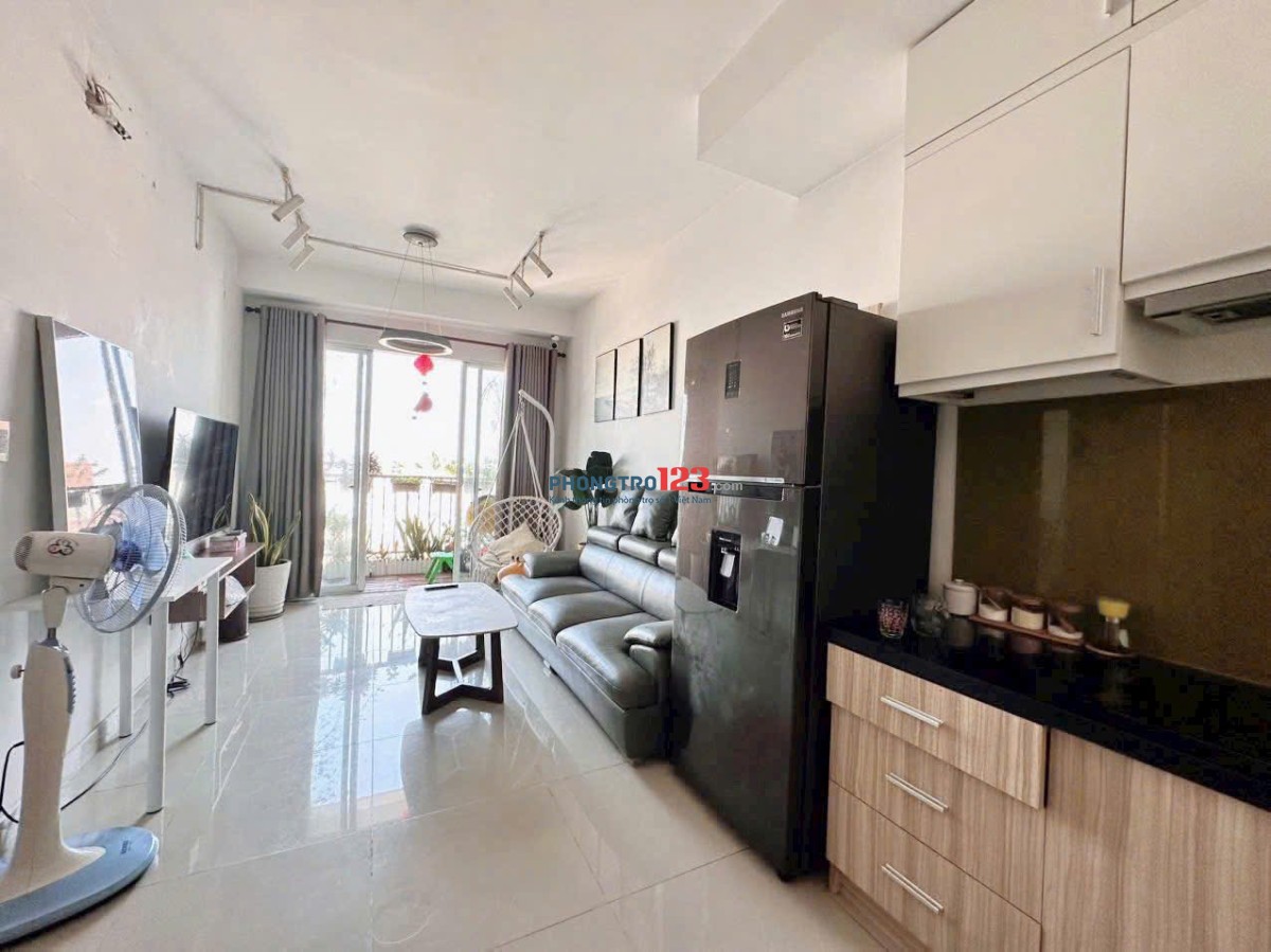 Chung cư Carillon 3, 70m2, 2PN, Hoàng Hoa Thám, TB, 12tr/th