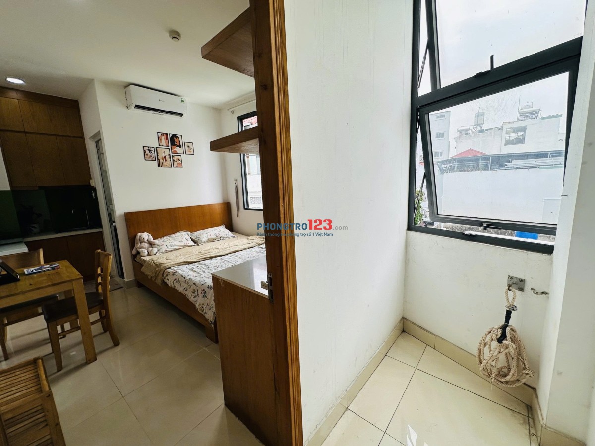 CHO THUÊ PHÒNG 32m2 CỬA SỔ , TÁCH BẾP - NƠ TRANG LONG, BÌNH THẠNH