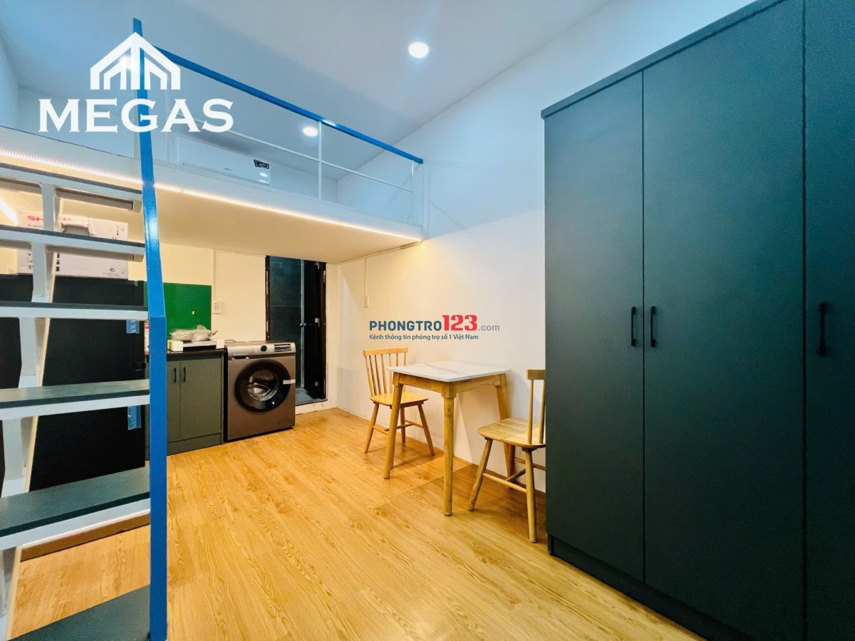 Phòng Duplex Full nội thất có cửa sổ Điện Biên Phủ - Phú Nhuận gầb UEF, Hutech, Hồng bàng