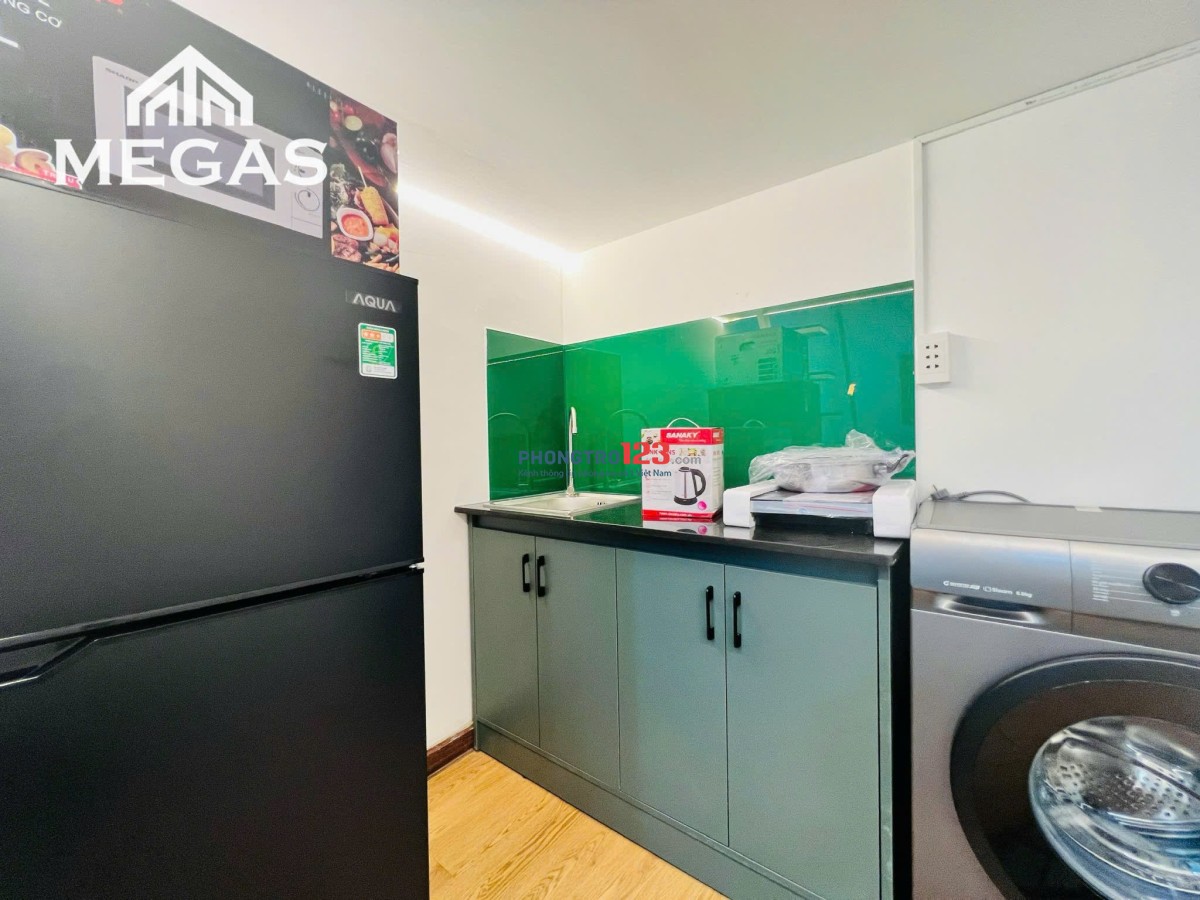 Phòng Duplex Full nội thất có cửa sổ Điện Biên Phủ - Phú Nhuận gầb UEF, Hutech, Hồng bàng