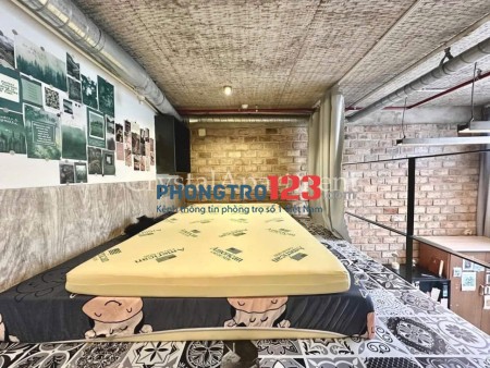 Cho thuê phòng Duplex gác cao đầy đủ nội thất có giặt sấy riêng thang máy ngay Etown quận Tân Bình