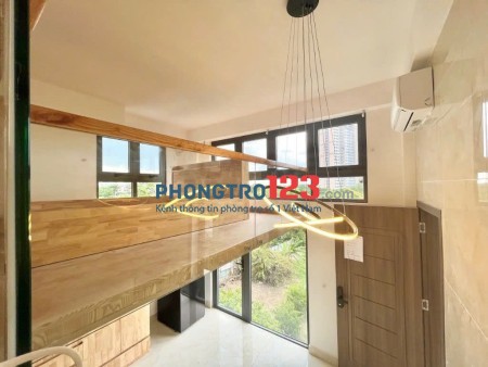 Cho thuê phòng duplex gác cao full nội thất cửa sổ trời ngay sân bay Tân Sơn Nhất quận Tân Bình